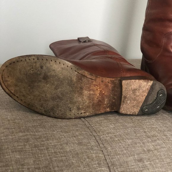 Melissa Button Leather Riding Boot - Picture 3 of 3